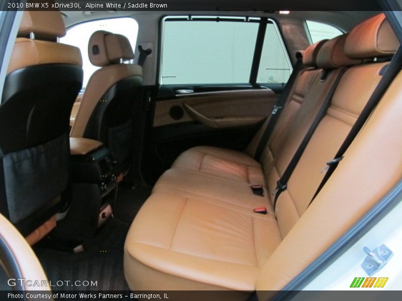 Alpine White / Saddle Brown 2010 BMW X5 xDrive30i