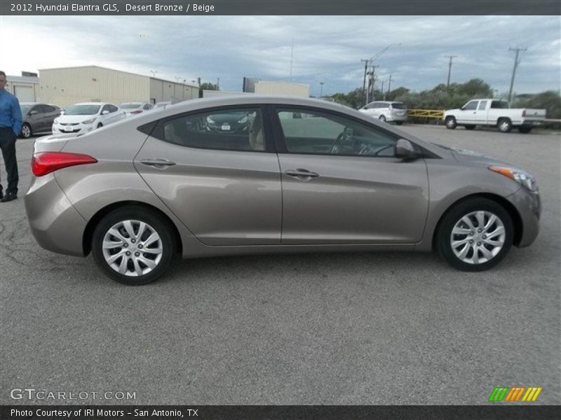 Desert Bronze / Beige 2012 Hyundai Elantra GLS