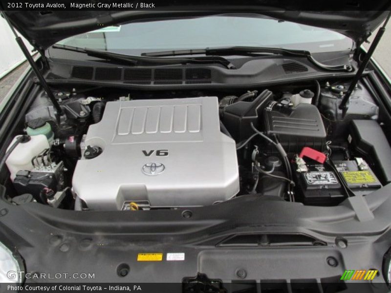 Magnetic Gray Metallic / Black 2012 Toyota Avalon