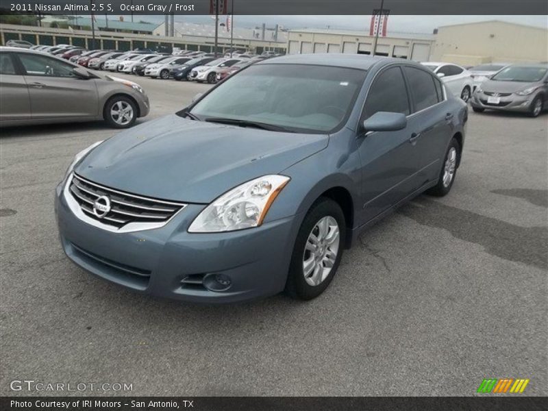 Ocean Gray / Frost 2011 Nissan Altima 2.5 S