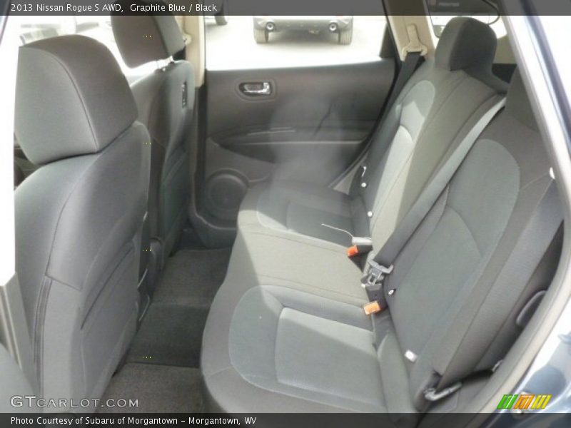 Graphite Blue / Black 2013 Nissan Rogue S AWD