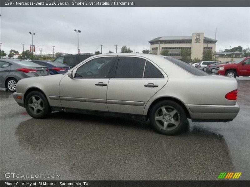 Smoke Silver Metallic / Parchment 1997 Mercedes-Benz E 320 Sedan