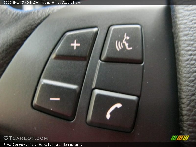 Alpine White / Saddle Brown 2010 BMW X5 xDrive30i