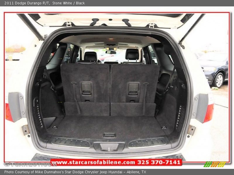 Stone White / Black 2011 Dodge Durango R/T