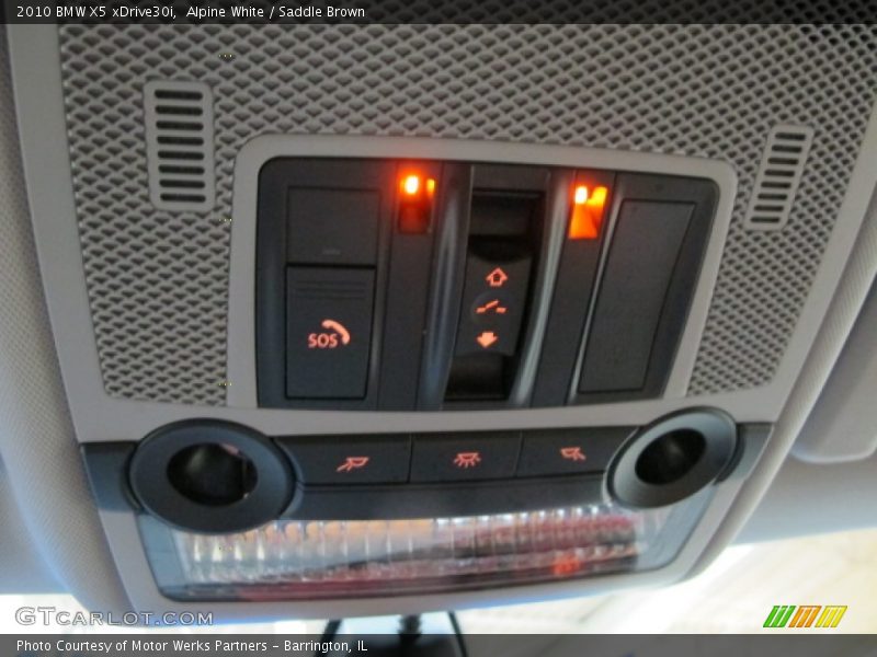 Alpine White / Saddle Brown 2010 BMW X5 xDrive30i