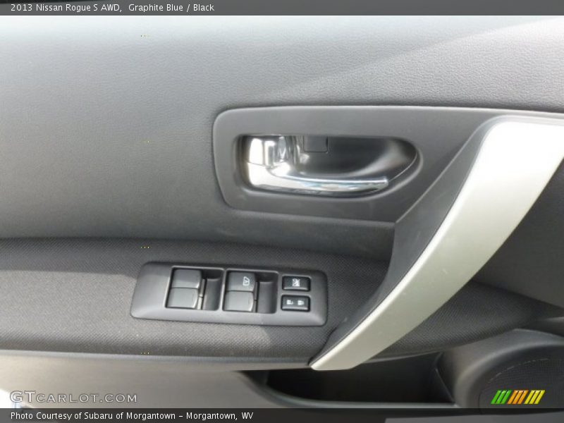 Graphite Blue / Black 2013 Nissan Rogue S AWD