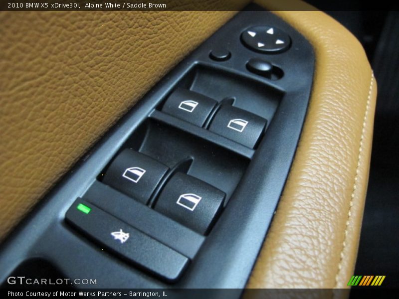 Alpine White / Saddle Brown 2010 BMW X5 xDrive30i