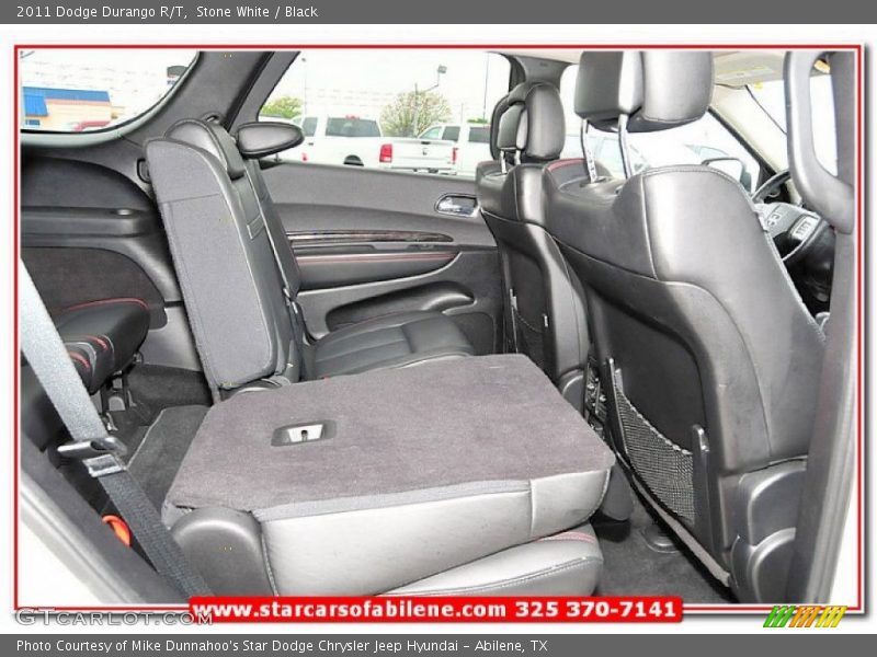 Stone White / Black 2011 Dodge Durango R/T