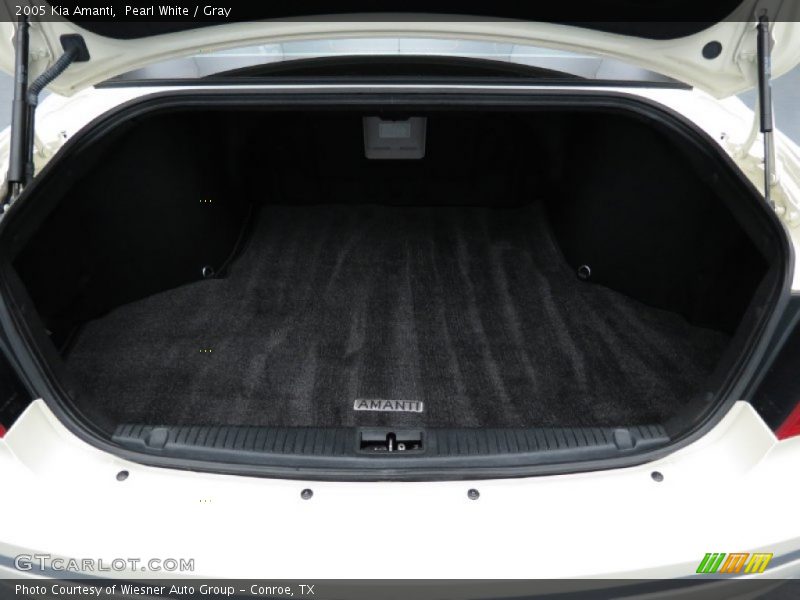 Pearl White / Gray 2005 Kia Amanti