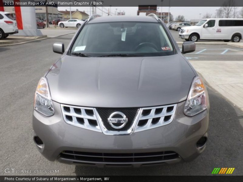 Platinum Graphite / Black 2013 Nissan Rogue SV AWD