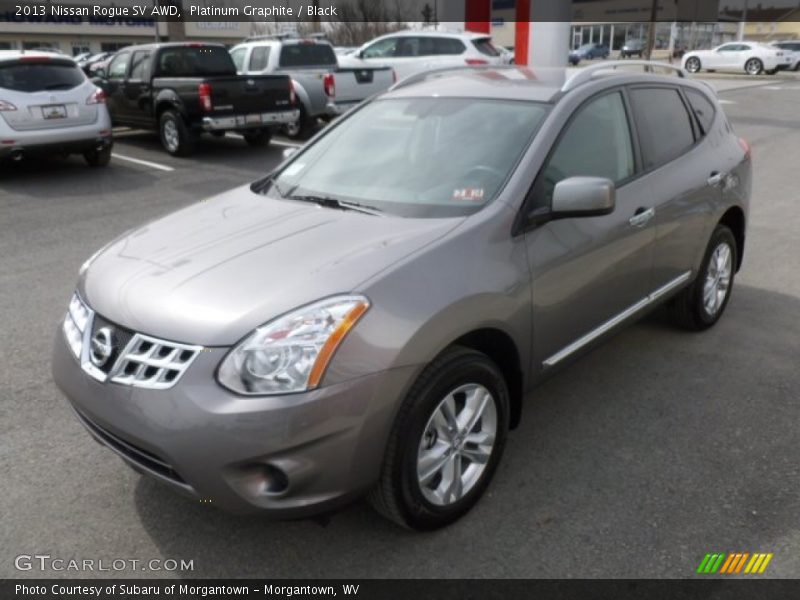 Platinum Graphite / Black 2013 Nissan Rogue SV AWD
