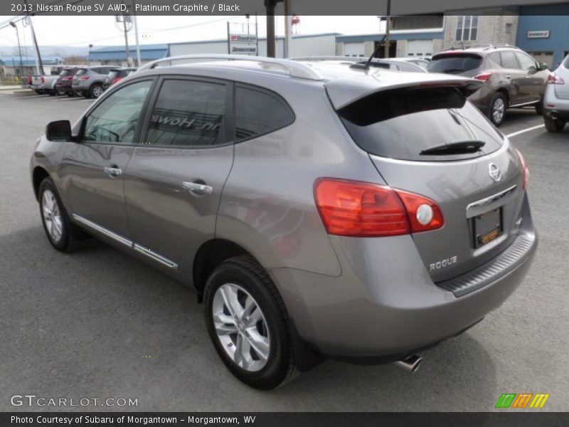 Platinum Graphite / Black 2013 Nissan Rogue SV AWD