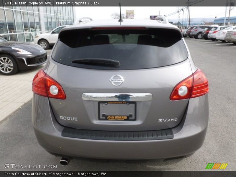 Platinum Graphite / Black 2013 Nissan Rogue SV AWD