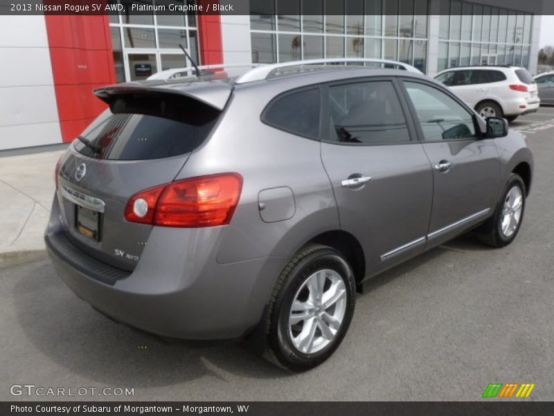 Platinum Graphite / Black 2013 Nissan Rogue SV AWD