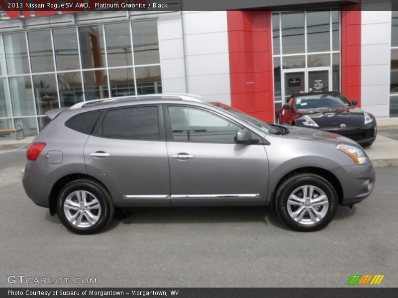 Platinum Graphite / Black 2013 Nissan Rogue SV AWD