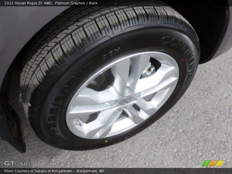 Platinum Graphite / Black 2013 Nissan Rogue SV AWD