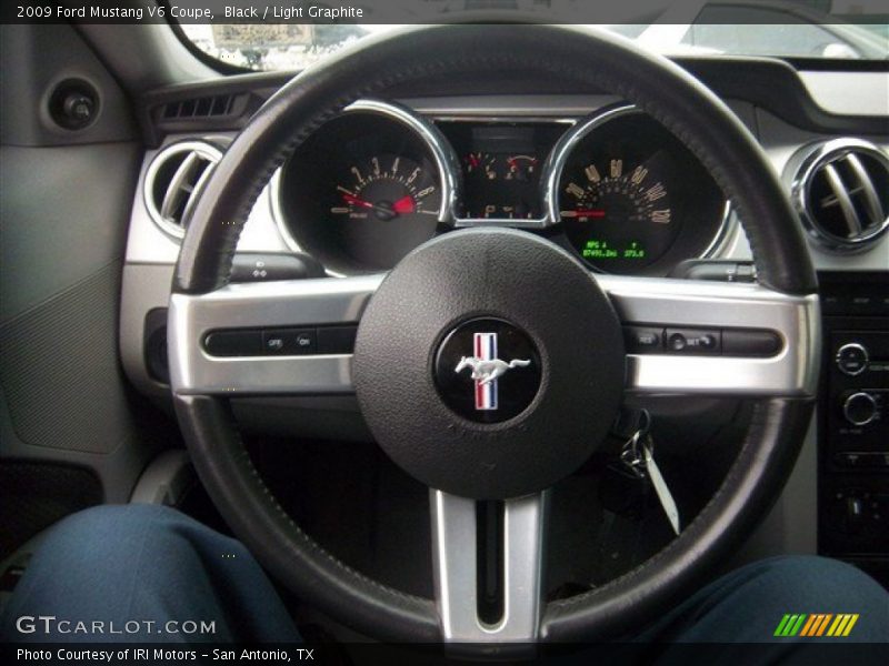 Black / Light Graphite 2009 Ford Mustang V6 Coupe
