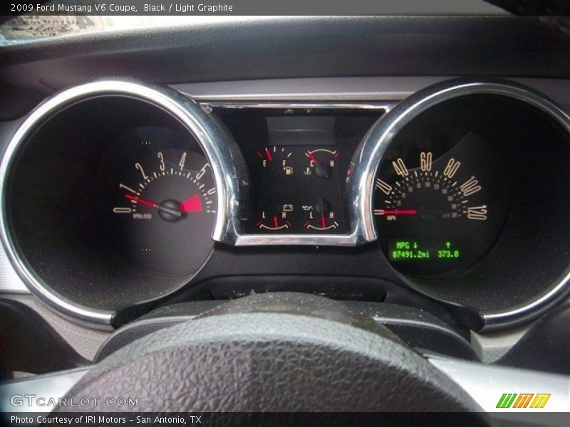 Black / Light Graphite 2009 Ford Mustang V6 Coupe