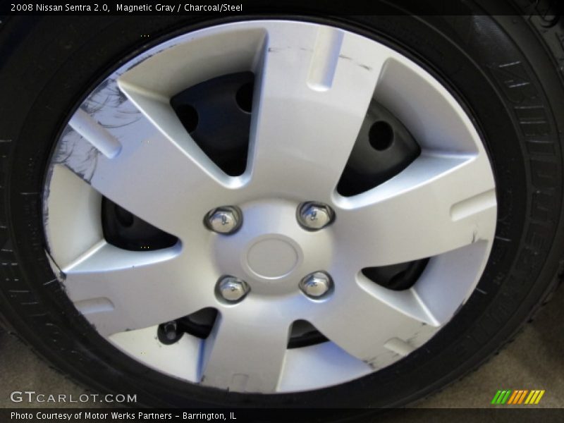 Magnetic Gray / Charcoal/Steel 2008 Nissan Sentra 2.0