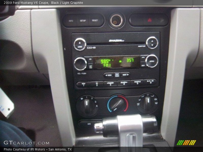 Black / Light Graphite 2009 Ford Mustang V6 Coupe