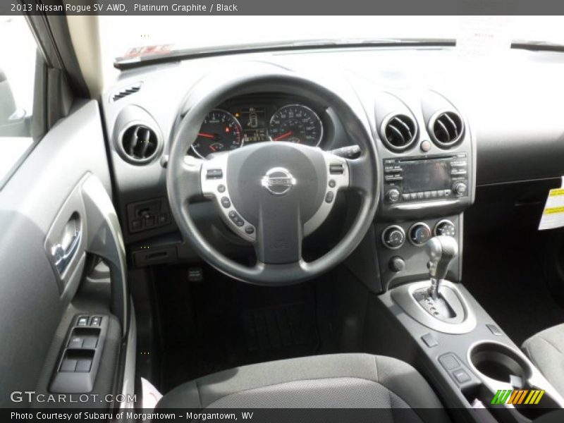 Platinum Graphite / Black 2013 Nissan Rogue SV AWD