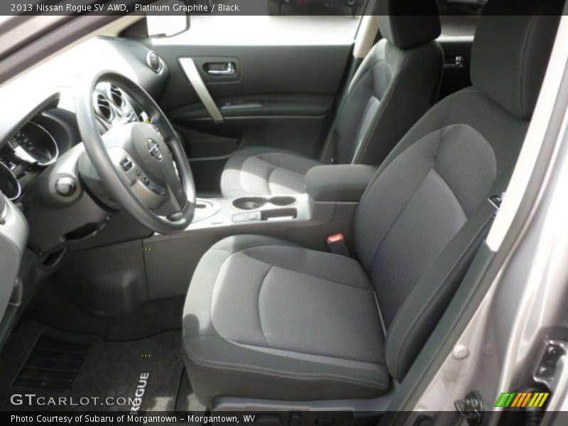 Platinum Graphite / Black 2013 Nissan Rogue SV AWD