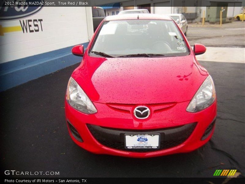 True Red / Black 2012 Mazda MAZDA2 Sport