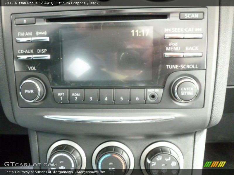 Platinum Graphite / Black 2013 Nissan Rogue SV AWD