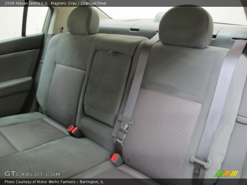Magnetic Gray / Charcoal/Steel 2008 Nissan Sentra 2.0