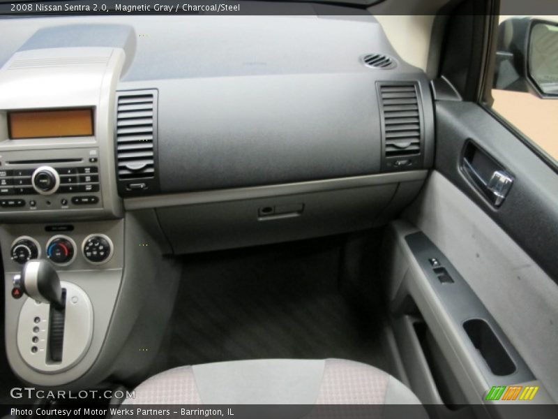 Magnetic Gray / Charcoal/Steel 2008 Nissan Sentra 2.0