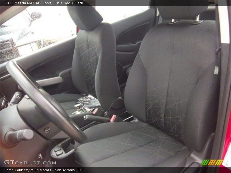 True Red / Black 2012 Mazda MAZDA2 Sport