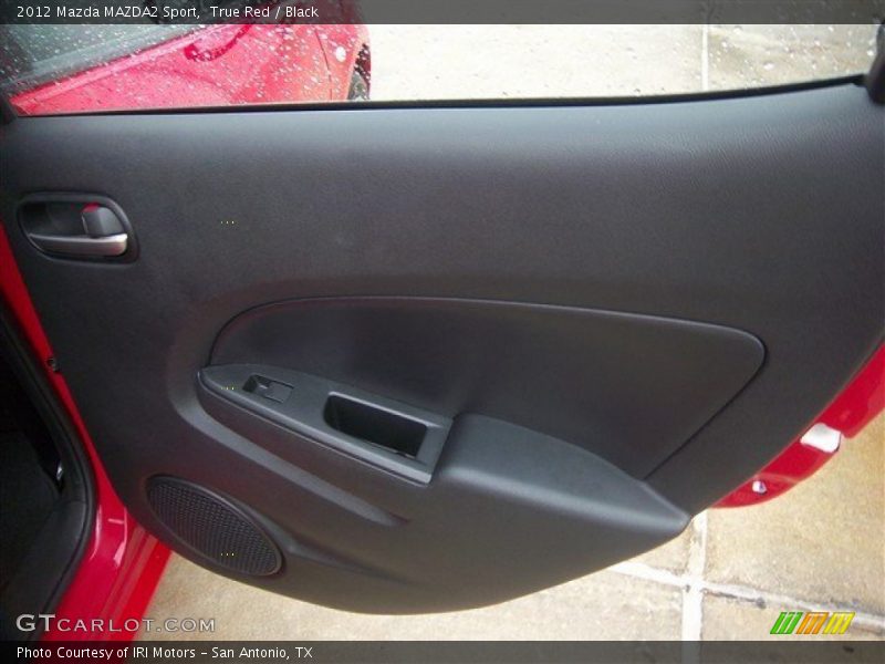 True Red / Black 2012 Mazda MAZDA2 Sport