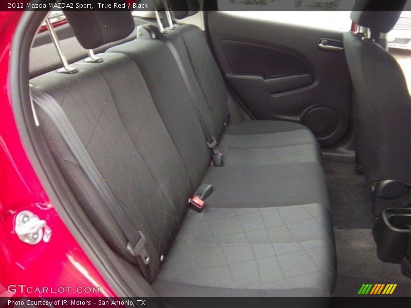 True Red / Black 2012 Mazda MAZDA2 Sport