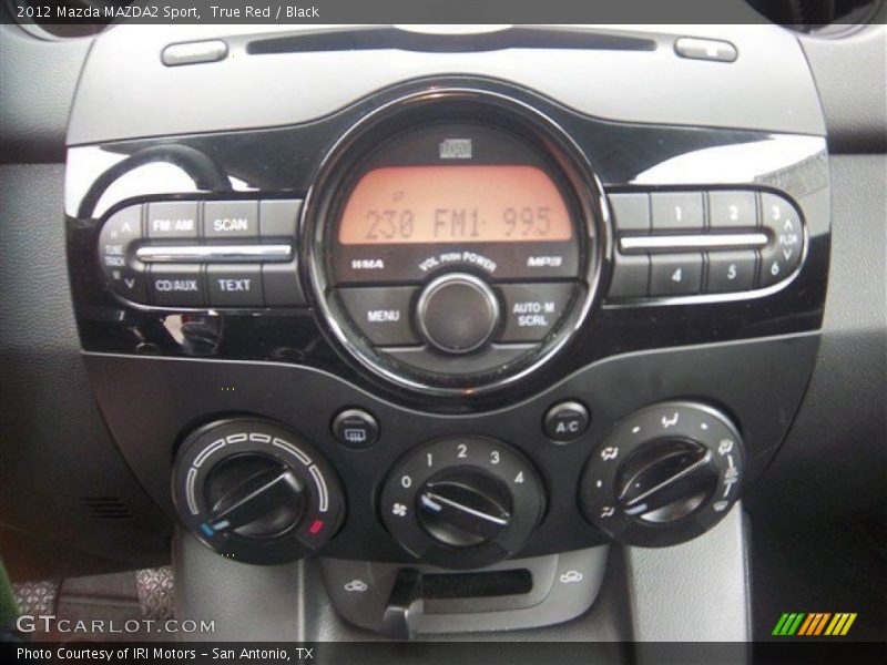 True Red / Black 2012 Mazda MAZDA2 Sport