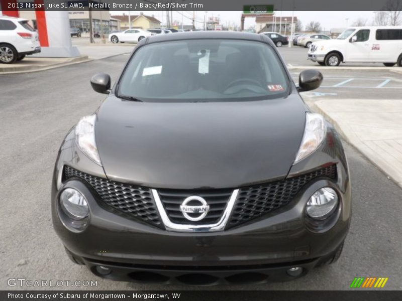 Metallic Bronze / Black/Red/Silver Trim 2013 Nissan Juke SL AWD