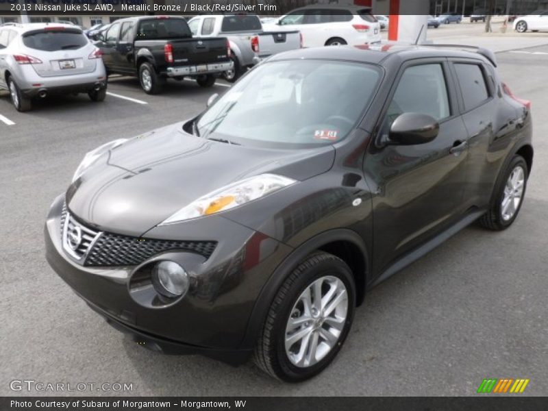 Metallic Bronze / Black/Red/Silver Trim 2013 Nissan Juke SL AWD