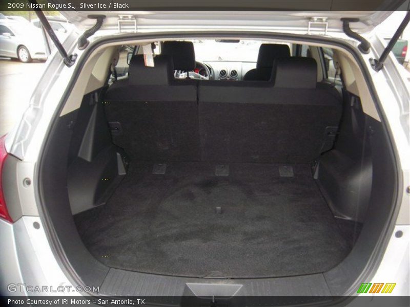 Silver Ice / Black 2009 Nissan Rogue SL
