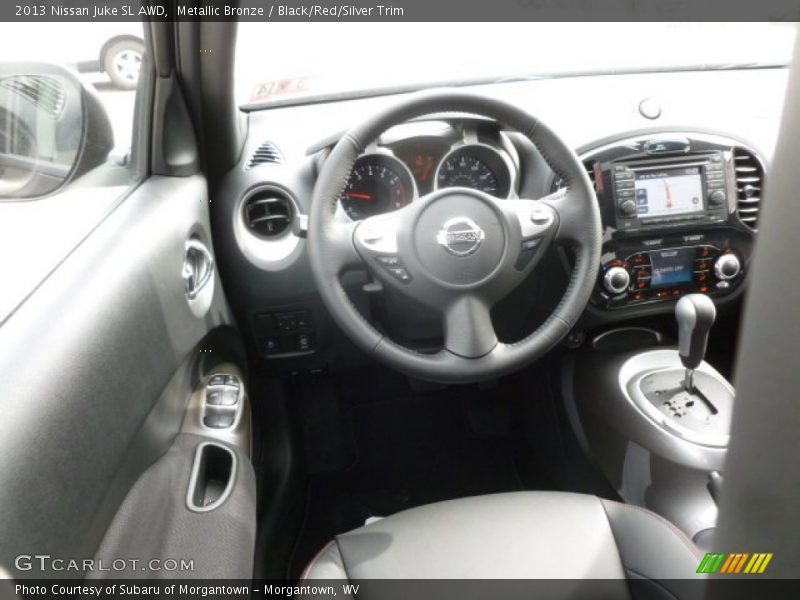 Metallic Bronze / Black/Red/Silver Trim 2013 Nissan Juke SL AWD