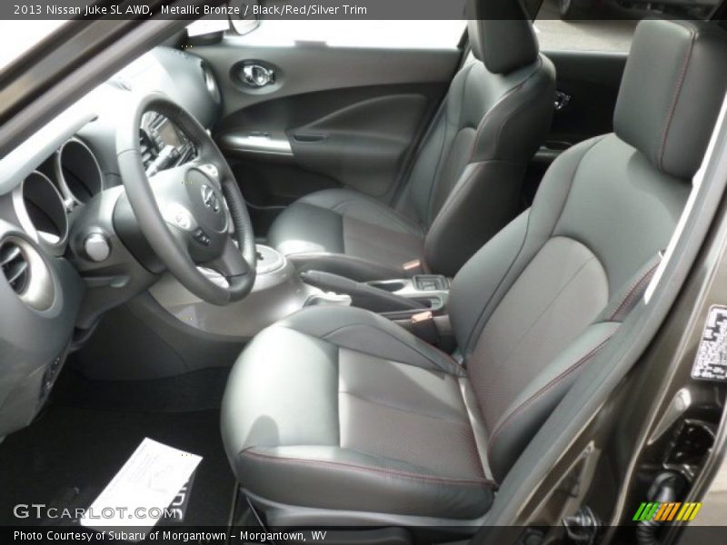 Metallic Bronze / Black/Red/Silver Trim 2013 Nissan Juke SL AWD