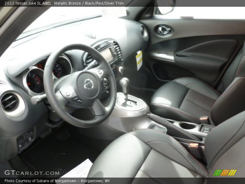 Metallic Bronze / Black/Red/Silver Trim 2013 Nissan Juke SL AWD
