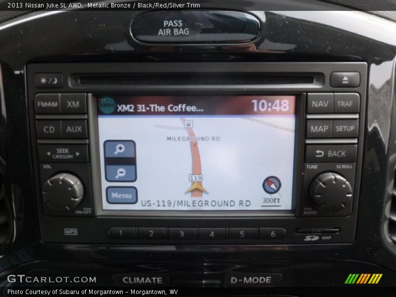 Metallic Bronze / Black/Red/Silver Trim 2013 Nissan Juke SL AWD