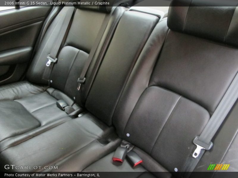 Liquid Platinum Metallic / Graphite 2006 Infiniti G 35 Sedan