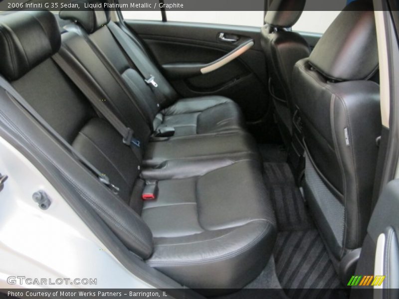 Liquid Platinum Metallic / Graphite 2006 Infiniti G 35 Sedan
