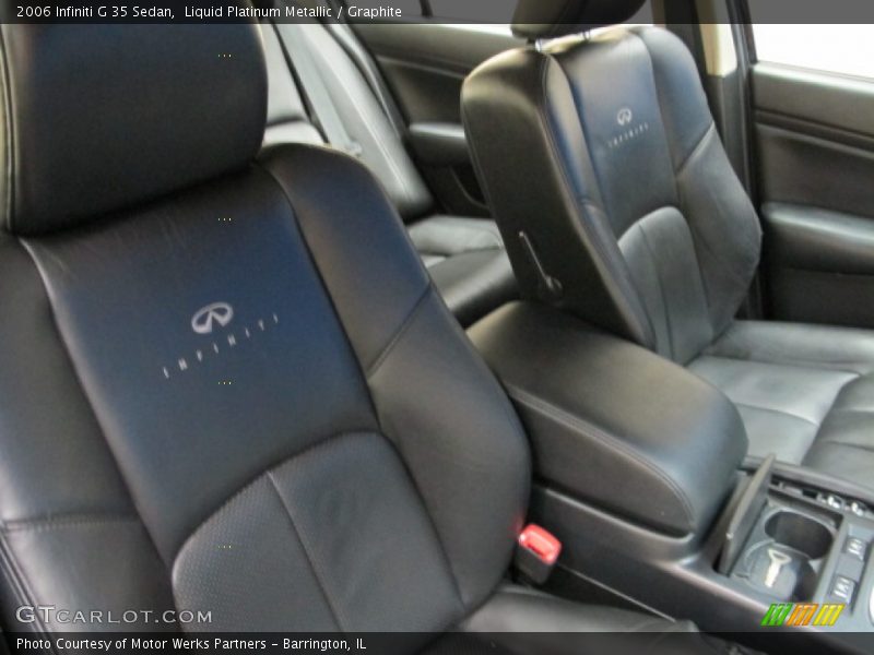Liquid Platinum Metallic / Graphite 2006 Infiniti G 35 Sedan