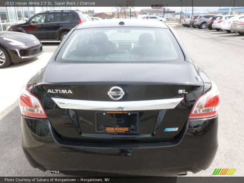 Super Black / Charcoal 2013 Nissan Altima 2.5 SL