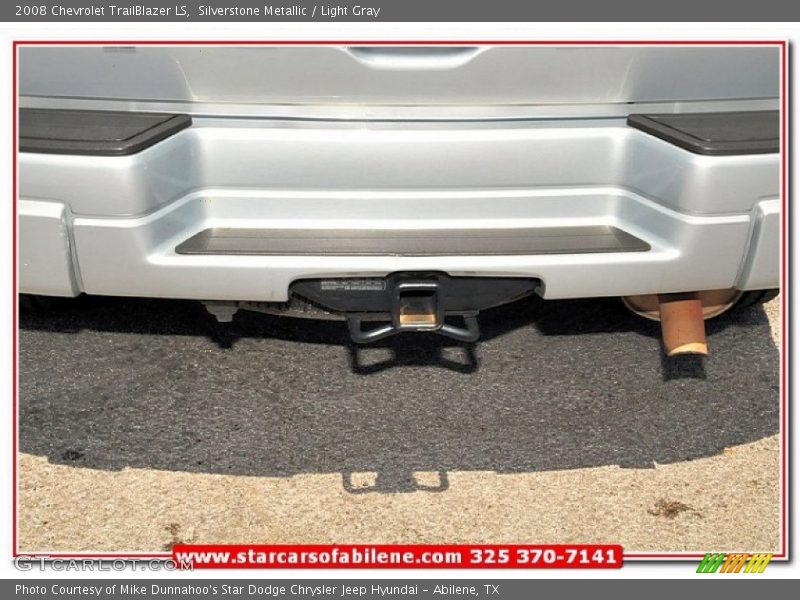 Silverstone Metallic / Light Gray 2008 Chevrolet TrailBlazer LS