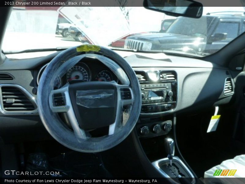 Black / Black 2013 Chrysler 200 Limited Sedan