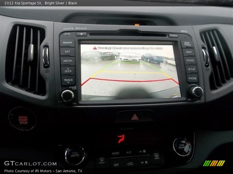 Bright Silver / Black 2012 Kia Sportage SX
