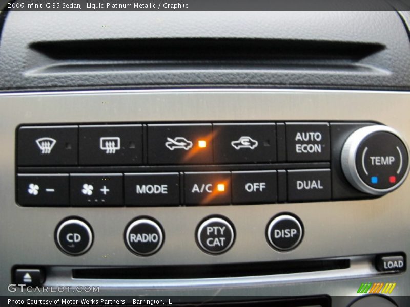 Liquid Platinum Metallic / Graphite 2006 Infiniti G 35 Sedan