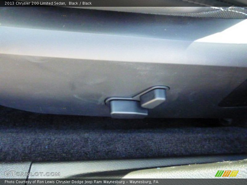 Black / Black 2013 Chrysler 200 Limited Sedan